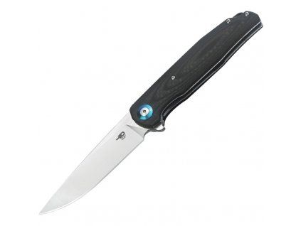 Bestech Knives Ascot Satin D2 Black Carbon G10