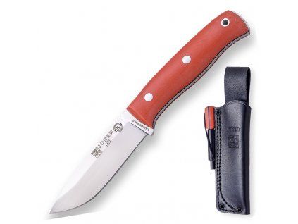 Joker Lynx, 10 cm kožené pouzdro s křesadlem, micarta