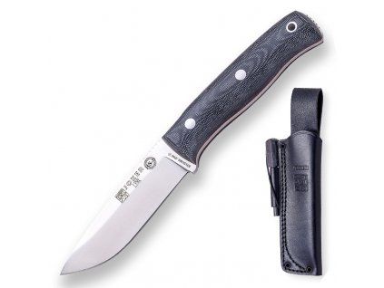 Joker Lynx, 10 cm kožené pouzdro s křesadlem, micarta