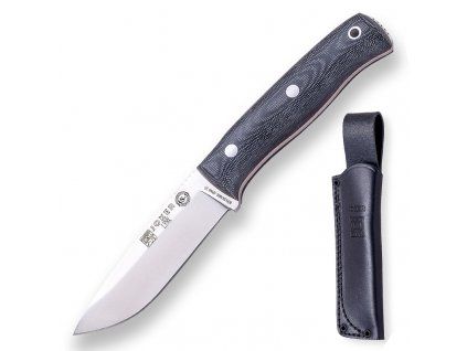 Joker Lynx, 10 cm leather pouch, micarta