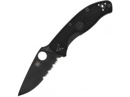 Spyderco Tenacious FRN LightWeight CombinationEdge Black C122PSBBK