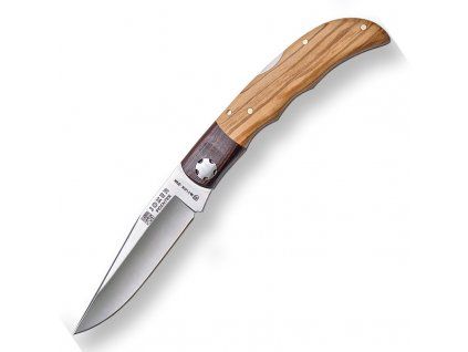 Zavírací nůž Joker Pointer, 9cm olive wood, redwood NO119