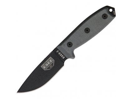 ESEE Plain Black Model 3 Sheath Black