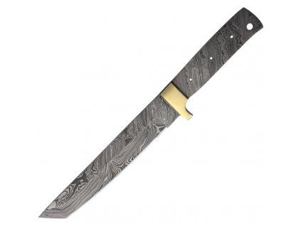 Tanto Knife Blade Damascus