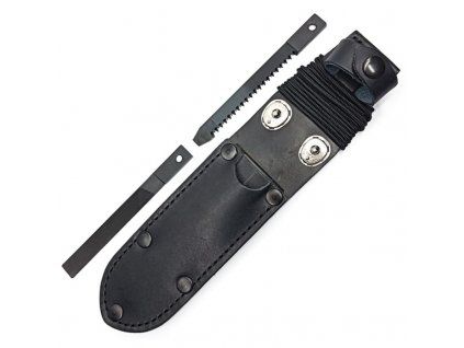 Mikov pouch UTON 362-4 black leather nickel včetně příslušenství