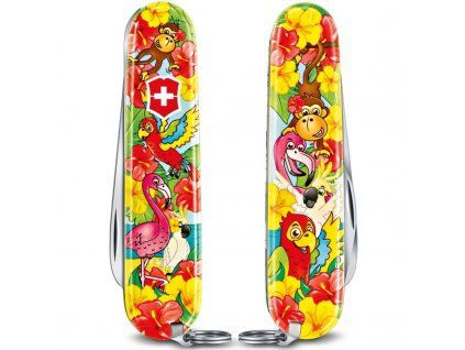 Victorinox První folding knife Papoušek 0.2373.E3