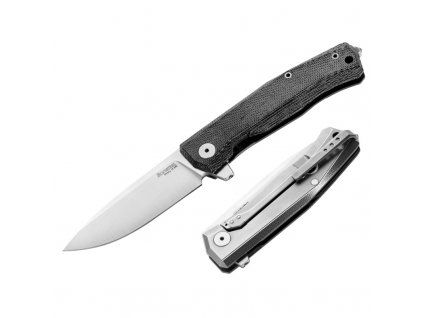 LionSTEEL Myto Black Canvas MT01CVB