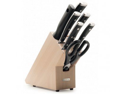 Wüsthof blok s nož Classic Ikon 7 pcs