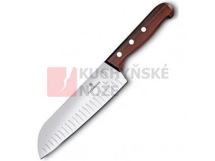 Victorinox kitchen knife SANTOKU 17cm wood