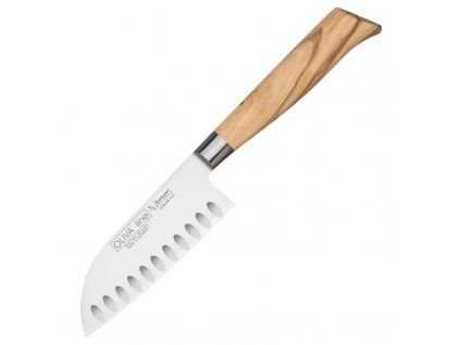 Burgvogel knife Santoku OLIVA Line 13 cm