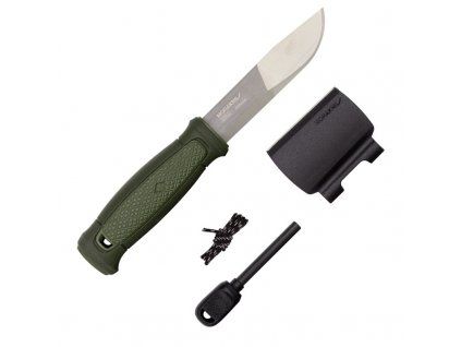 Morakniv KANSBOL GREEN WITH SURVIVAL KIT