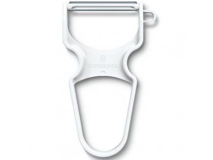 Victorinox RAPID peeler, flat blade, white