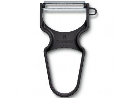 Victorinox RAPID peeler, vroubkované blade, black