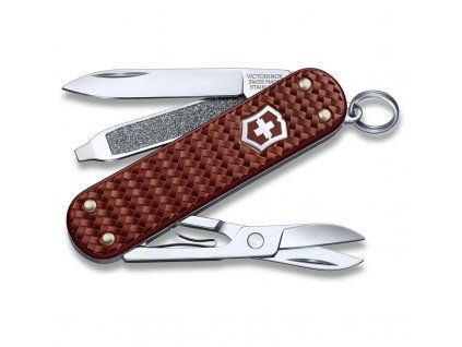 Victorinox Classic SD Precious Alox, Lískooříšková hnědá