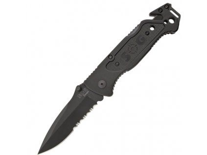 Sog Escape Black Serrated