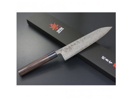 kanetsune gyutou zen bokashi damascus 210 mm KC 461