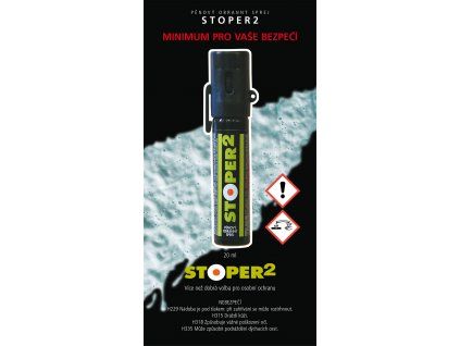 pepřový obranný sprej stoper 20 ml