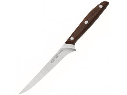 Due Cigni knife boning series 1896 walnut 15cm