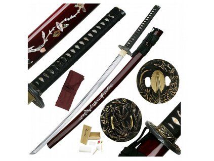 ten ryu samurai hand forged katana