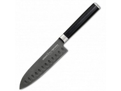 samura mo v stonewash nuz santoku 138 mm