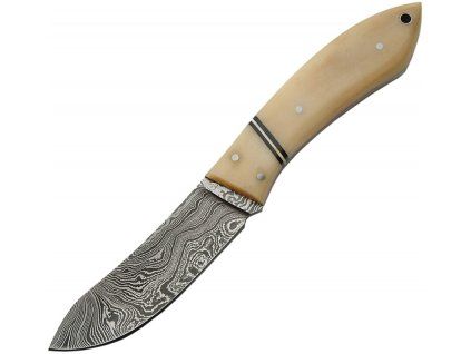 Damascus Skinner Smooth Bone