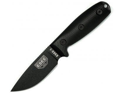 ESEE Plain Black STD Model 3 3D Sheath Black