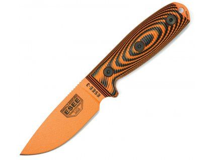 ESEE Plain Orange STD Model 3 3D Sheath Black