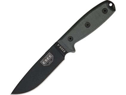 ESEE Plain Black Model 4 Bez Pouzdra