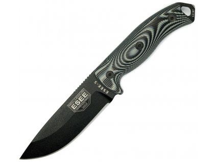 ESEE Plain Black Model 5 3D G10