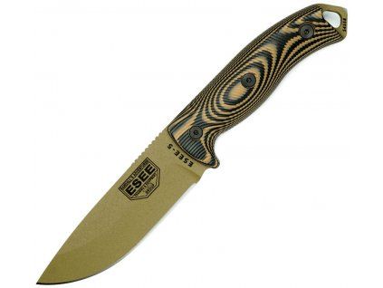 ESEE Plain Dark Earth Model 5 3D G10
