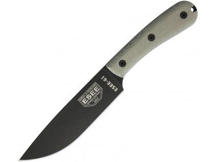 ESEE Plain Black Model 6 Modified Handle Sheath Kydex