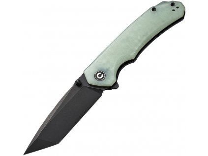 Civivi Brazen Black Stonewash Tanto Jade G10