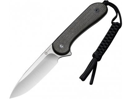 Civivi Elementum Fixed Blade Satin Finish Green Micarta