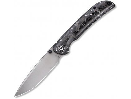 Kapesní nůž Civivi Imperium Stonewash Silver Carbon C2106B