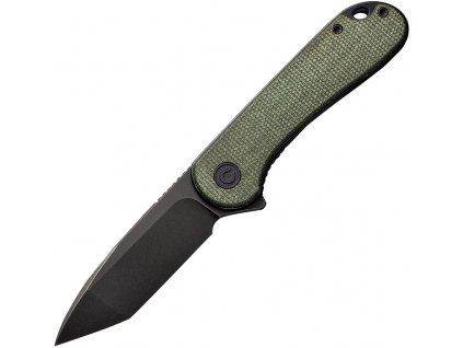 Civivi Elementum Black Tanto Green Micarta C907TE