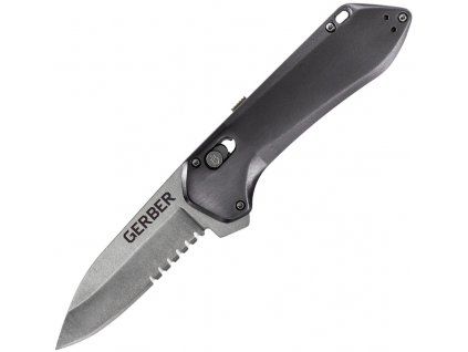 Gerber Highbrow Compact Pivot Gray Serrated