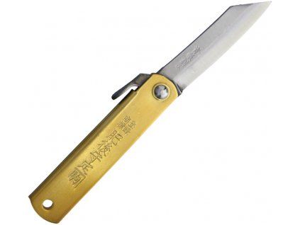 Higonokami Folder Brass