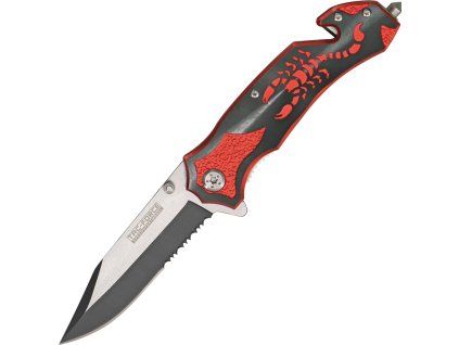 Tac Force Rescue Linerlock Red Scorpion  A/O