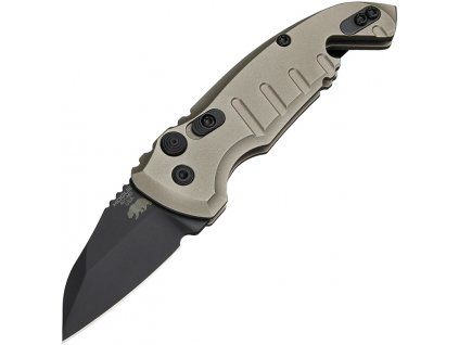 Hogue Auto A01 Microswitch 1.95" Blk Wharncliffe Dark Earth