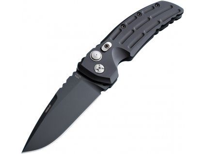 Hogue Auto Ex-A01 Black Drop Point 4" Black Aluminum