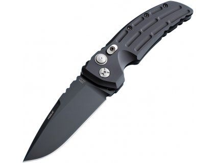 Hogue Auto Ex-A01 Black Drop Point Black Aluminum