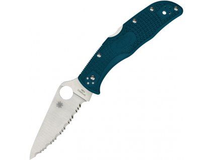 Spyderco Endela Blue Serrated