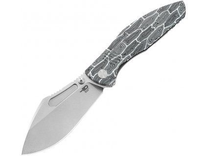 Lockness Framelock Black/White