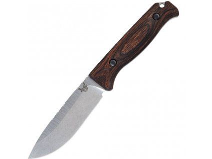 0112331 benchmade saddle mountain skinner wood 15002