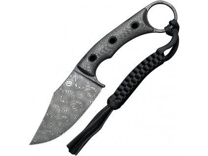 Civivi Midwatch Damascus Carbon