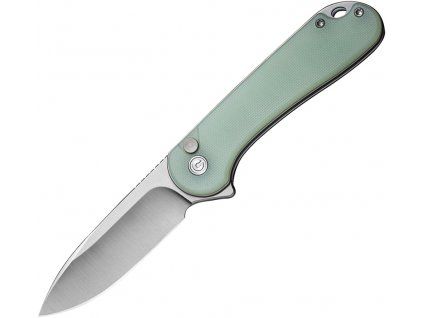 Civivi Elementum II Button Lock Satin Finish Jade G10 C18062P-2