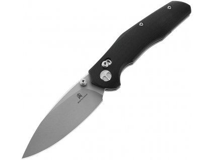Bestech Knives Ronan Stonewash Sandvik Black G10 KMK02D