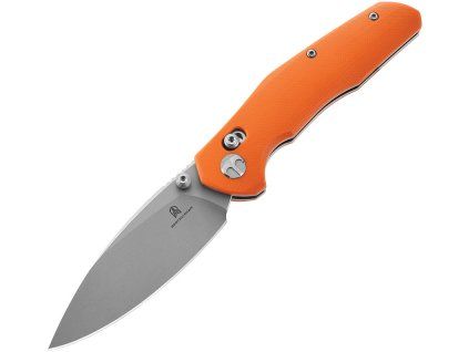 Bestech Knives Ronan Stonewash Sandvik Orange G10 KMK02F