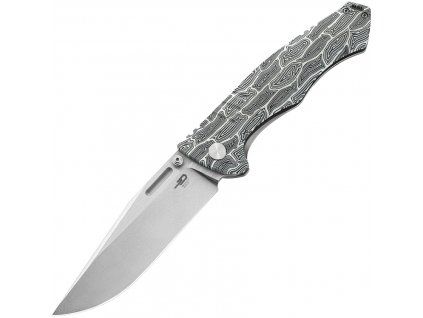 Bestech Knives Keen II Stonewash Black White G10 KT2301C