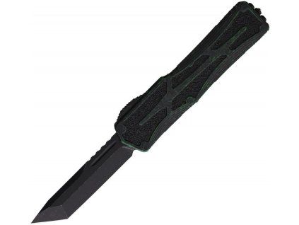 heretic knives colossus blackwash tanto green aluminum